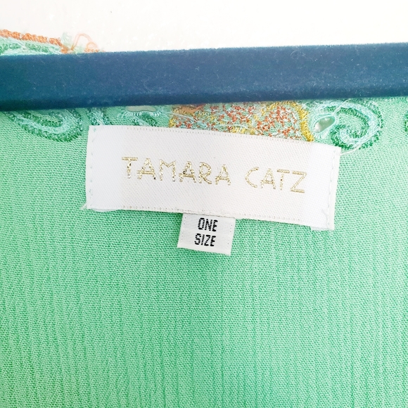 Tamara Catz Kaftan Caftan embroidered tunic - Picture 10 of 11